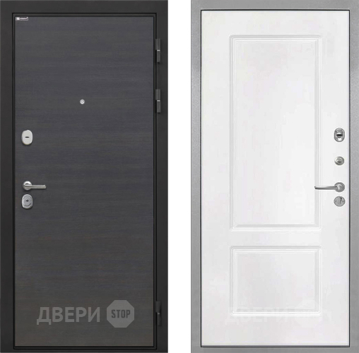 Входная металлическая Дверь Интекрон (INTECRON) Гектор Эковенге КВ-2 Белый матовый в Дмитрове