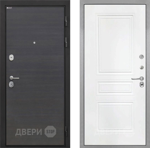 Дверь Интекрон (INTECRON) Гектор Эковенге ФЛ-243 Белый матовый в Дмитрове