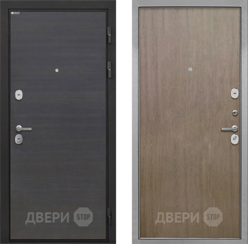 Дверь Интекрон (INTECRON) Гектор Эковенге Гладкая шпон Венге коричневый в Дмитрове