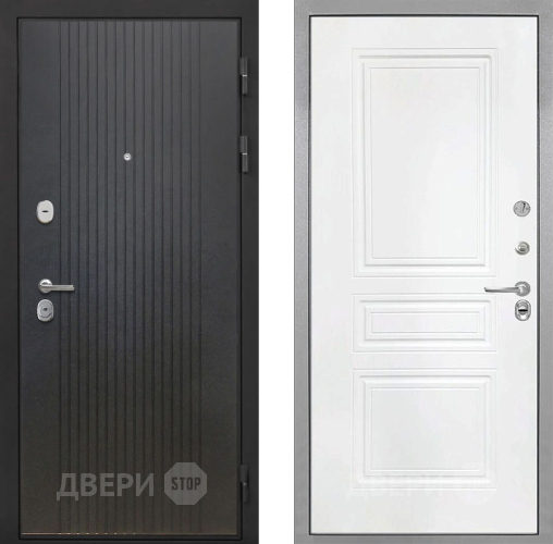 Входная металлическая Дверь Интекрон (INTECRON) Гектор ФЛ-295 ФЛ-243 Белый матовый в Дмитрове