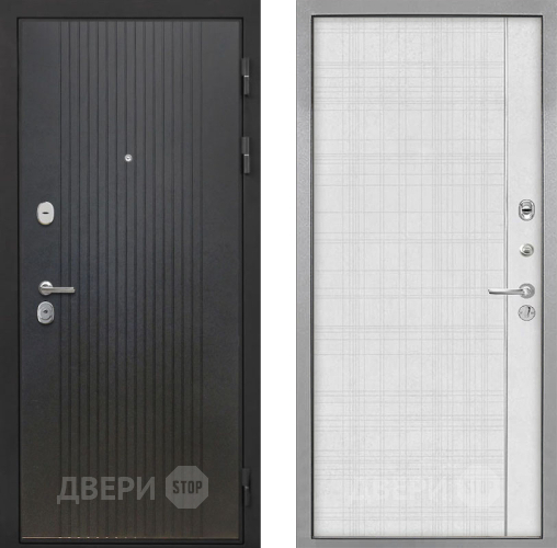 Дверь Интекрон (INTECRON) Гектор ФЛ-295 В-07 с молдингом Лофт белый в Дмитрове