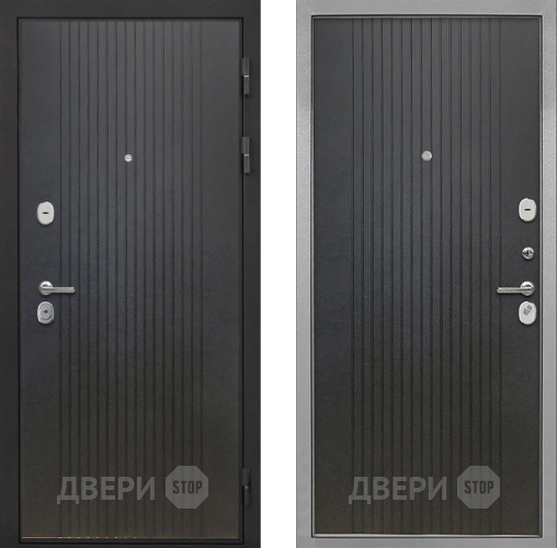 Входная металлическая Дверь Интекрон (INTECRON) Гектор ФЛ-295 ФЛ-295 Лофт черный в Дмитрове