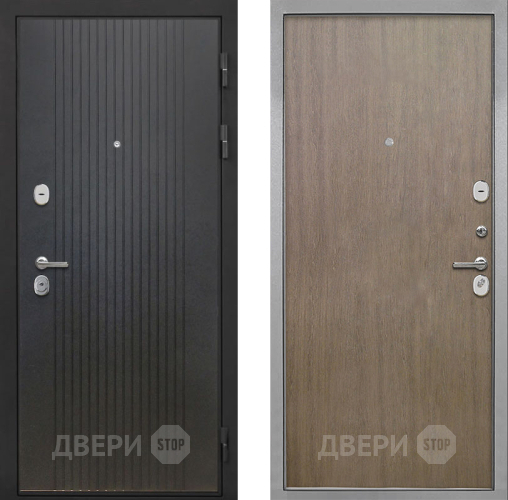 Входная металлическая Дверь Интекрон (INTECRON) Гектор ФЛ-295 Гладкая шпон Венге коричневый в Дмитрове