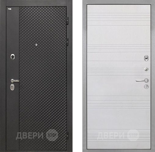 Дверь Интекрон (INTECRON) Олимпия Black 4К ФЛ-316 Белый ясень в Дмитрове
