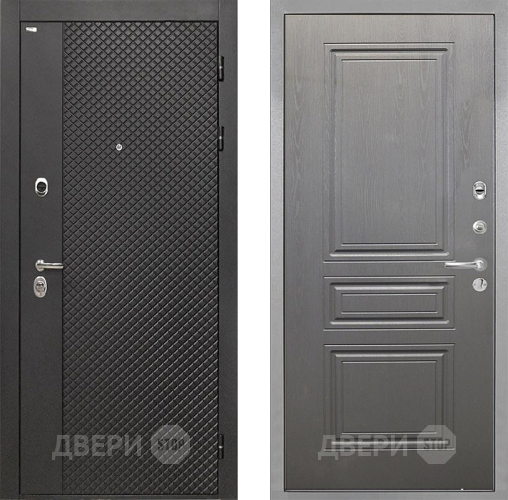 Дверь Интекрон (INTECRON) Олимпия Black 4К ФЛ-243 Графит вуд дуб в Дмитрове