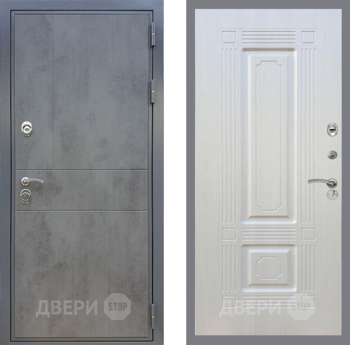 Дверь Рекс (REX) ФЛ-290 FL-2 Лиственница беж в Дмитрове