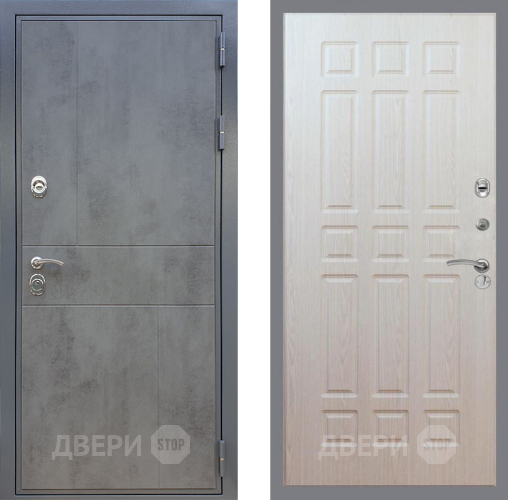 Входная металлическая Дверь Рекс (REX) ФЛ-290 FL-33 Беленый дуб в Дмитрове