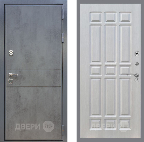 Входная металлическая Дверь Рекс (REX) ФЛ-290 FL-33 Лиственница беж в Дмитрове