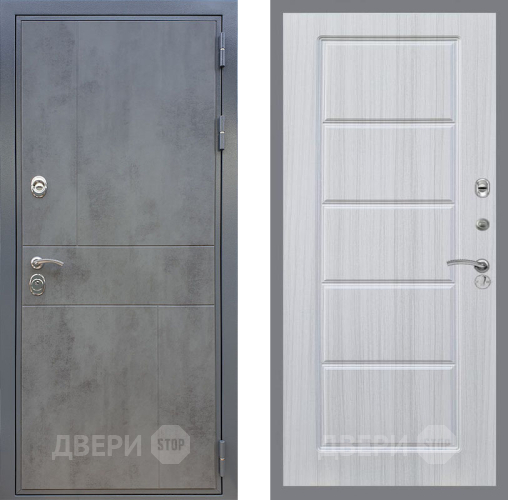 Входная металлическая Дверь Рекс (REX) ФЛ-290 FL-39 Сандал белый в Дмитрове