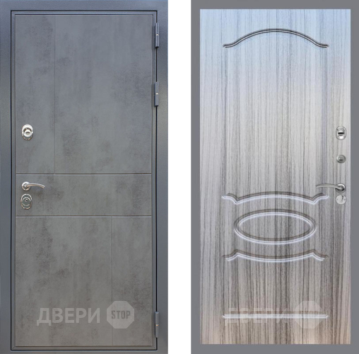 Входная металлическая Дверь Рекс (REX) ФЛ-290 FL-128 Сандал грей в Дмитрове