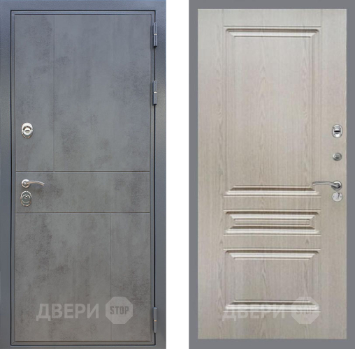 Дверь Рекс (REX) ФЛ-290 FL-243 Беленый дуб в Дмитрове