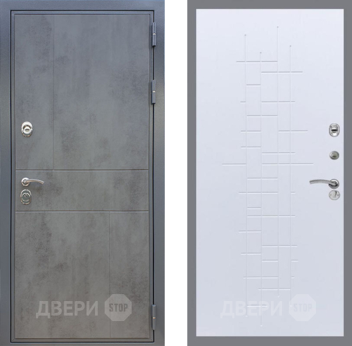 Входная металлическая Дверь Рекс (REX) ФЛ-290 FL-289 Белый ясень в Дмитрове