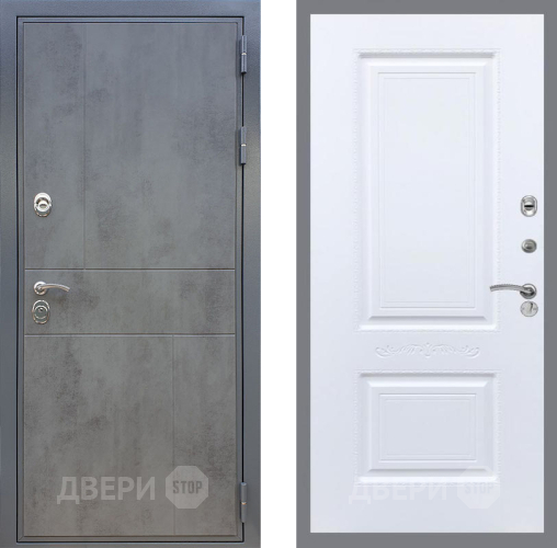 Входная металлическая Дверь Рекс (REX) ФЛ-290 Смальта Силк Сноу в Дмитрове