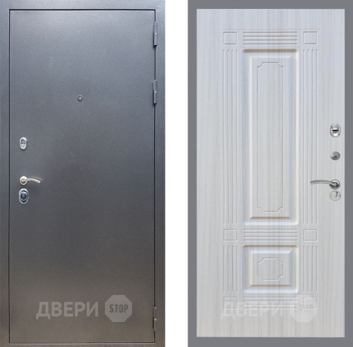 Входная металлическая Дверь Рекс (REX) 11 FL-2 Сандал белый в Дмитрове