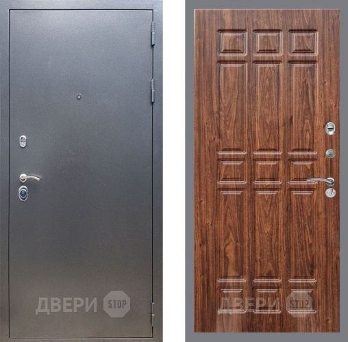 Дверь Рекс (REX) 11 FL-33 орех тисненый в Дмитрове