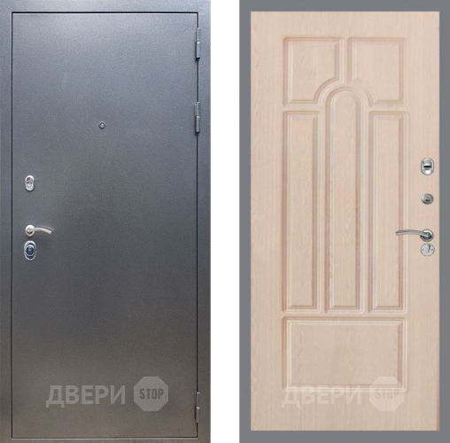 Входная металлическая Дверь Рекс (REX) 11 FL-58 Беленый дуб в Дмитрове