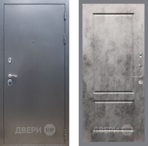 Дверь Рекс (REX) 11 FL-117 Бетон темный в Дмитрове