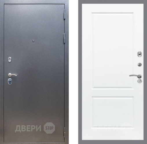Входная металлическая Дверь Рекс (REX) 11 FL-117 Силк Сноу в Дмитрове