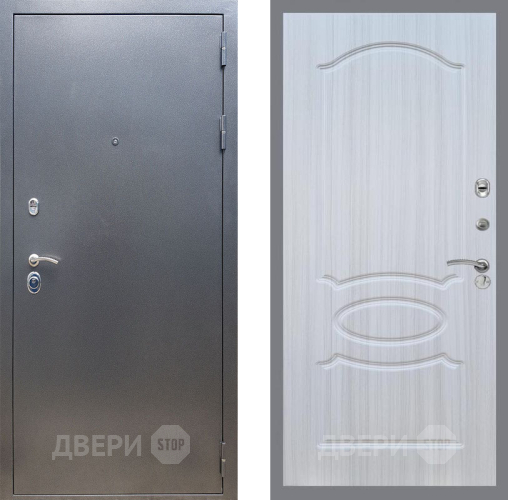 Входная металлическая Дверь Рекс (REX) 11 FL-128 Сандал белый в Дмитрове