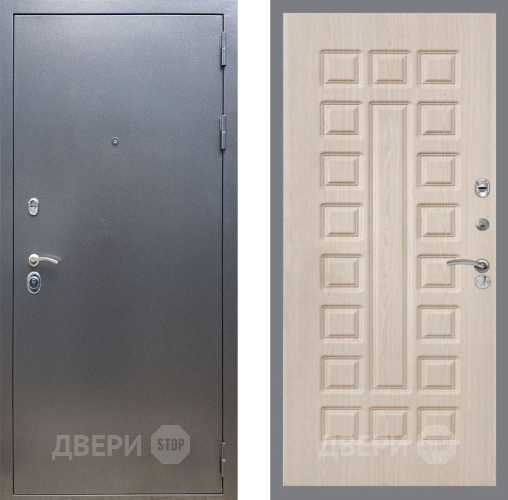 Входная металлическая Дверь Рекс (REX) 11 FL-183 Беленый дуб в Дмитрове