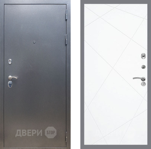 Входная металлическая Дверь Рекс (REX) 11 FL-291 Силк Сноу в Дмитрове