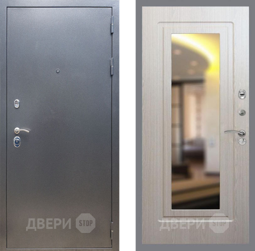 Входная металлическая Дверь Рекс (REX) 11 FLZ-120 Беленый дуб в Дмитрове