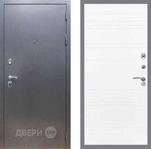 Дверь Рекс (REX) 11 Line Силк Сноу в Дмитрове