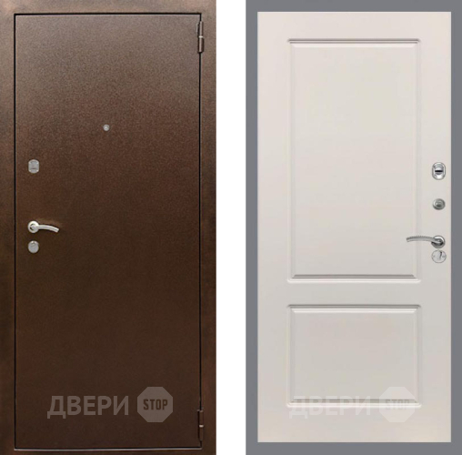 Входная металлическая Дверь Рекс (REX) 1А Медный Антик FL-117 Шампань в Дмитрове