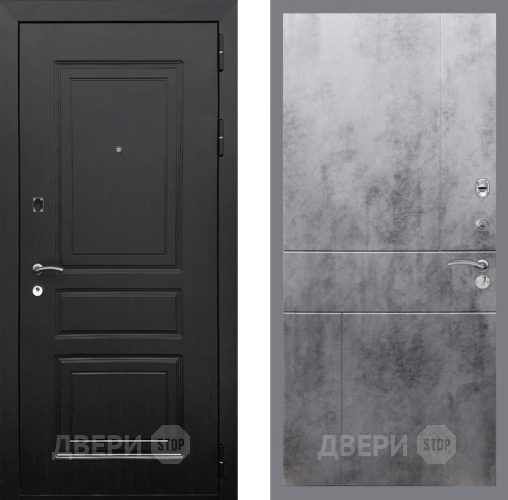 Входная металлическая Дверь Рекс (REX) 6 Венге FL-290 Бетон темный в Дмитрове