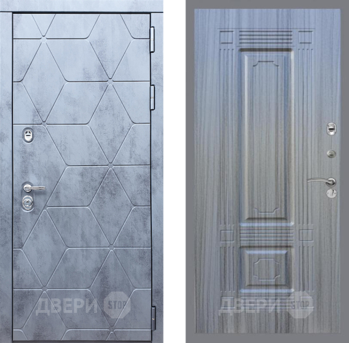 Входная металлическая Дверь Рекс (REX) 28 FL-2 Сандал грей в Дмитрове