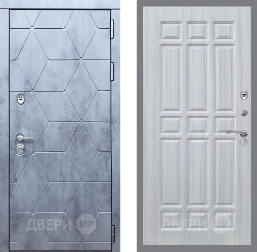 Входная металлическая Дверь Рекс (REX) 28 FL-33 Сандал белый в Дмитрове