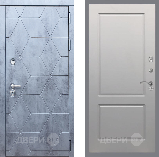 Дверь Рекс (REX) 28 FL-117 Грей софт в Дмитрове