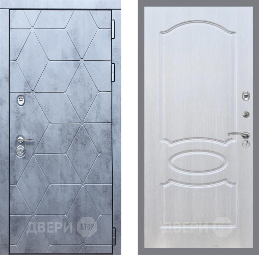 Входная металлическая Дверь Рекс (REX) 28 FL-128 Лиственница беж в Дмитрове