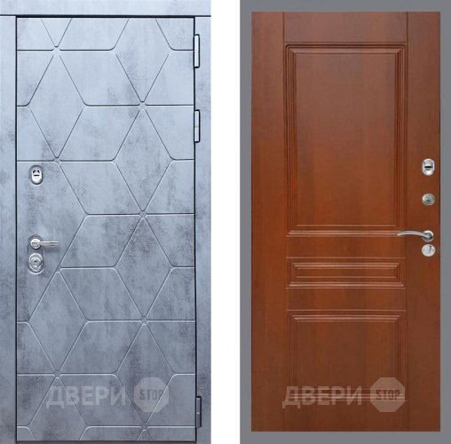 Входная металлическая Дверь Рекс (REX) 28 FL-243 Итальянский орех в Дмитрове