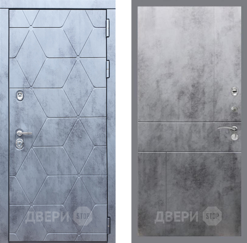 Входная металлическая Дверь Рекс (REX) 28 FL-290 Бетон темный в Дмитрове