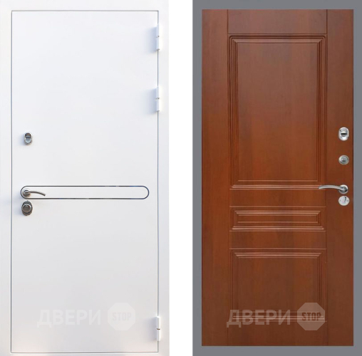 Входная металлическая Дверь Рекс (REX) 27 FL-243 Итальянский орех в Дмитрове
