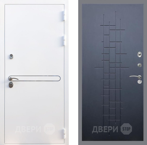 Дверь Рекс (REX) 27 FL-289 Ясень черный в Дмитрове