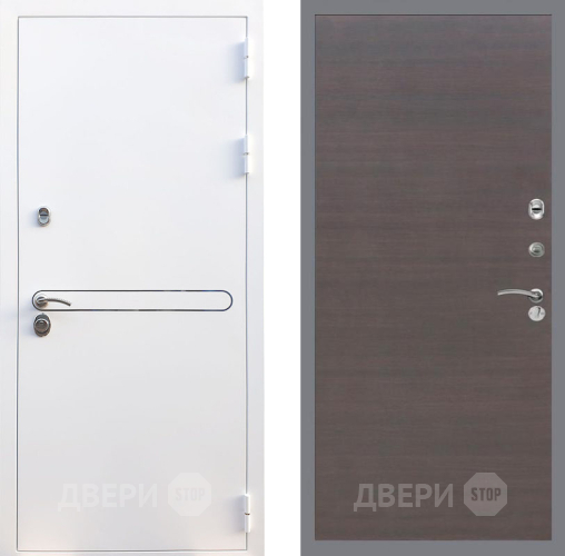 Входная металлическая Дверь Рекс (REX) 27 GL венге поперечный в Дмитрове