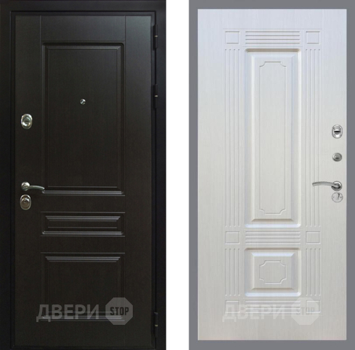 Входная металлическая Дверь Рекс (REX) Премиум-Н FL-2 Лиственница беж в Дмитрове