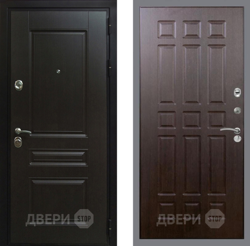 Входная металлическая Дверь Рекс (REX) Премиум-Н FL-33 Венге в Дмитрове