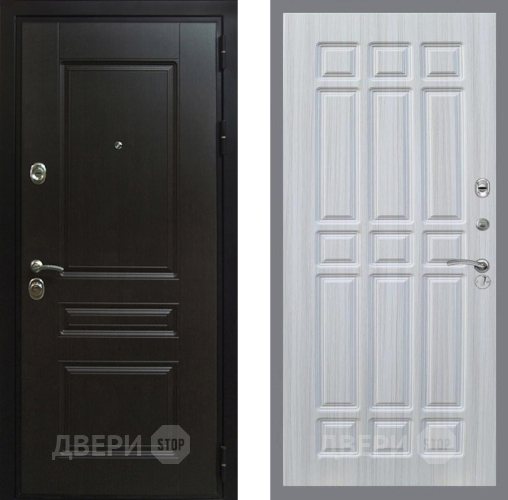 Входная металлическая Дверь Рекс (REX) Премиум-Н FL-33 Сандал белый в Дмитрове