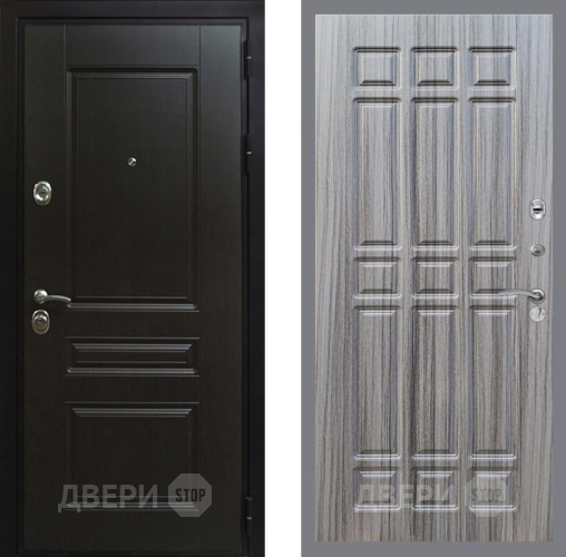 Входная металлическая Дверь Рекс (REX) Премиум-Н FL-33 Сандал грей в Дмитрове