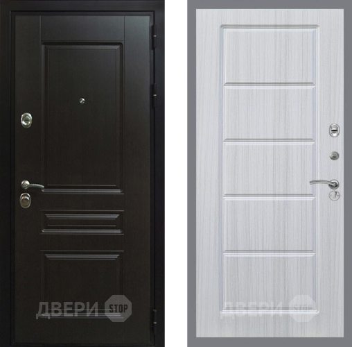 Входная металлическая Дверь Рекс (REX) Премиум-Н FL-39 Сандал белый в Дмитрове