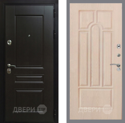 Входная металлическая Дверь Рекс (REX) Премиум-Н FL-58 Беленый дуб в Дмитрове