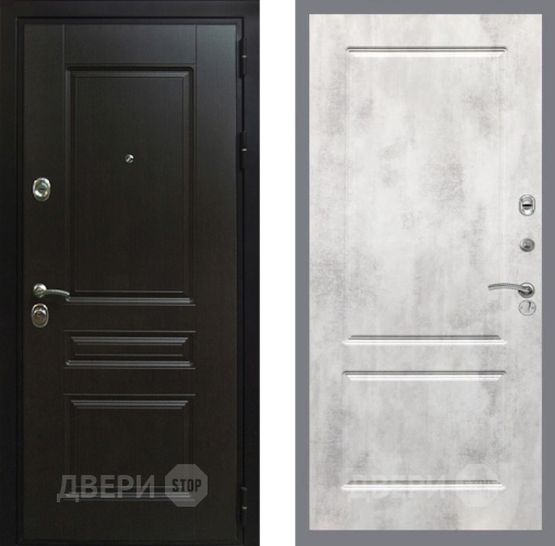 Входная металлическая Дверь Рекс (REX) Премиум-Н FL-117 Бетон светлый в Дмитрове