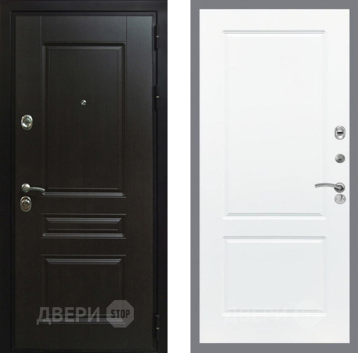 Входная металлическая Дверь Рекс (REX) Премиум-Н FL-117 Силк Сноу в Дмитрове