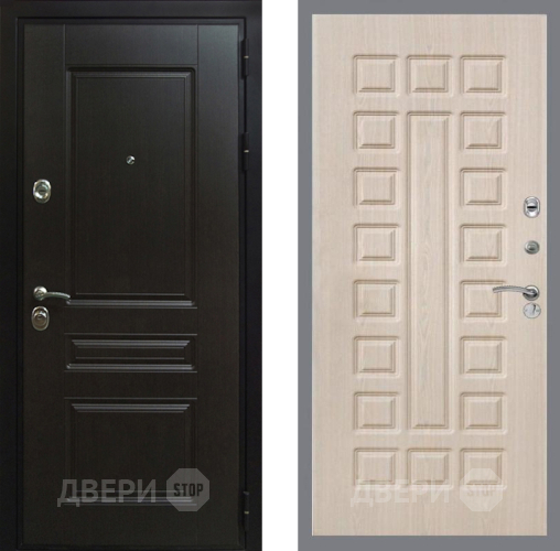 Дверь Рекс (REX) Премиум-Н FL-183 Беленый дуб в Дмитрове