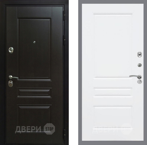 Дверь Рекс (REX) Премиум-Н FL-243 Силк Сноу в Дмитрове