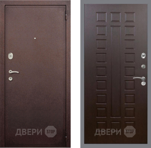 Входная металлическая Дверь Рекс (REX) 2 Медный Антик FL-183 Венге в Дмитрове