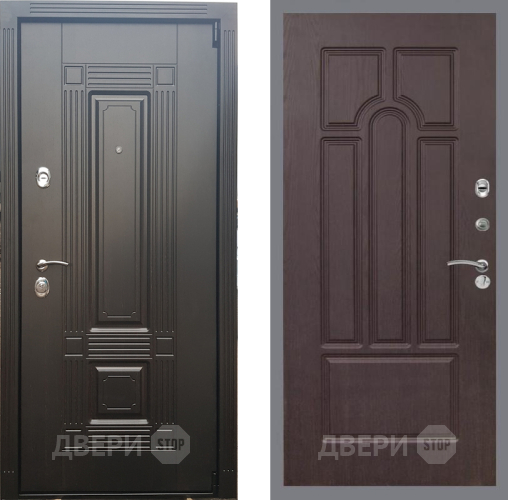 Входная металлическая Дверь Рекс (REX) 9 FL-58 Венге в Дмитрове